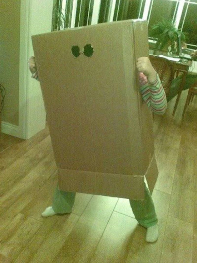 "Očito sam kao djevojčica jako voljela nositi kutije"