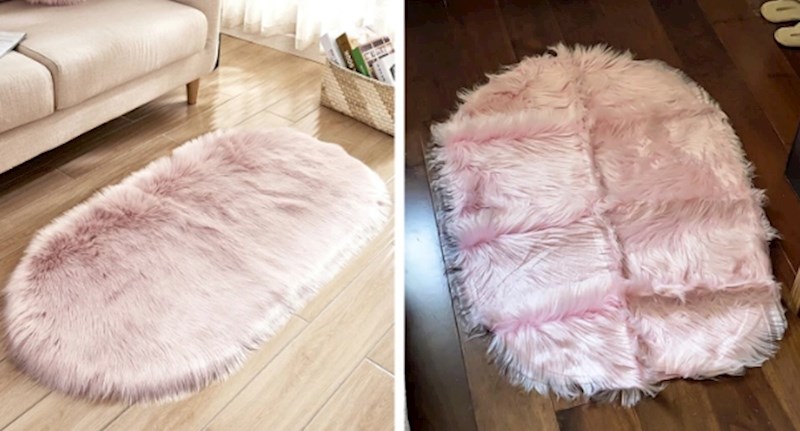 1. Naručili su ovaj veći tepih, a dobili ovo