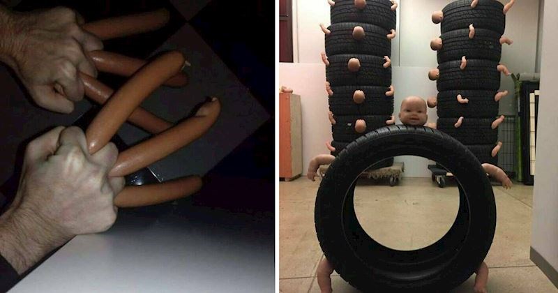 10+ bizarnih prizora koji postaju sve čudniji što ih duže gledate, neki su poprilično jezivi