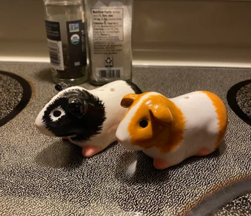 10. "Moje posudice za papar i sol."