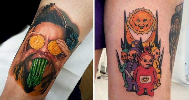 20 predobro napravljenih tetovaža s jako čudnim dizajnom, ovakve ideje se ne viđaju često