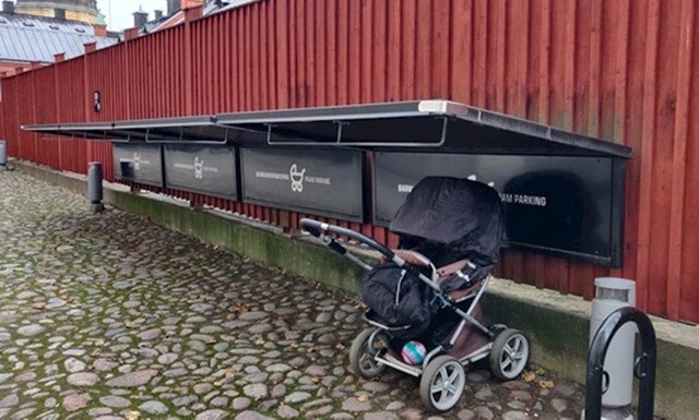U Švedskoj postoje natkrivena parkirna mjesta za dječja kolica