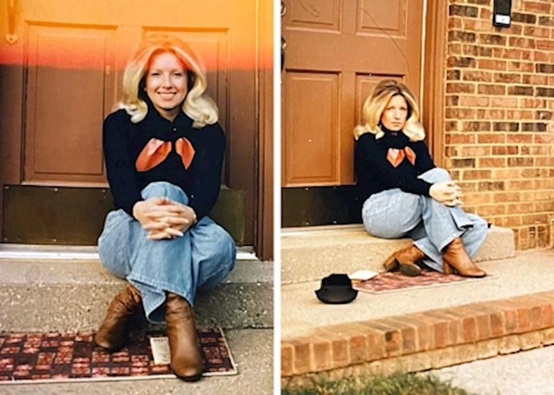 "Moja baka je izgledala kao Instagram model i prije nego je Instagram uopće postojao. Ova fotka je snimljena nekad između kraja 1970-ih i početka 1980-ih"