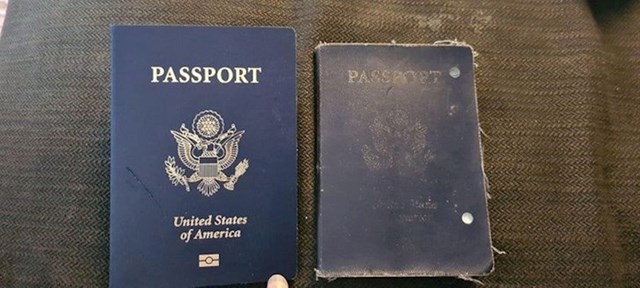 6. "Uvijek sam mislio da je moja stara putovnica u dobrom stanju, a onda sam uzeo novu..."