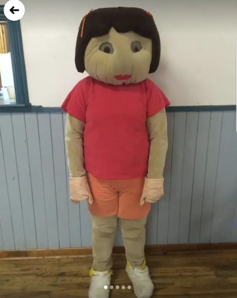 Dora Istražuje, ali izgleda kao da joj je mučno