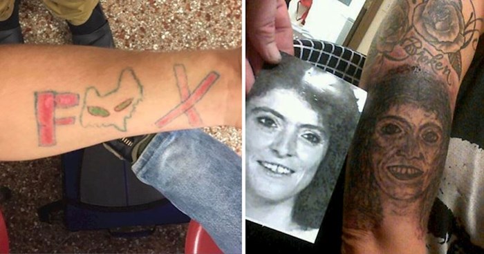 14 puta kada su ljudi užasno požalili zbog svojih tetovaža, ali je već bilo kasno. Pogledajte fotke