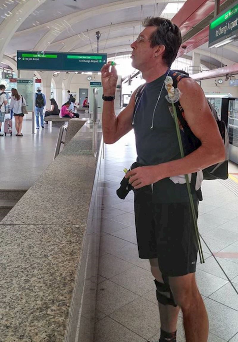 "Kad je vidio da ga promatram, rekao mi je da nitko neće posumnjati na odraslu osobu"