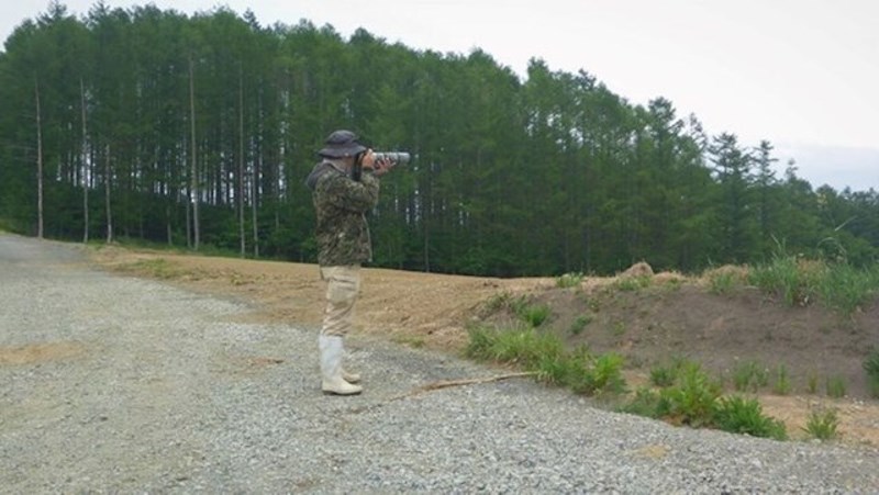 Fotograf koji zna kako postati dio prirode.