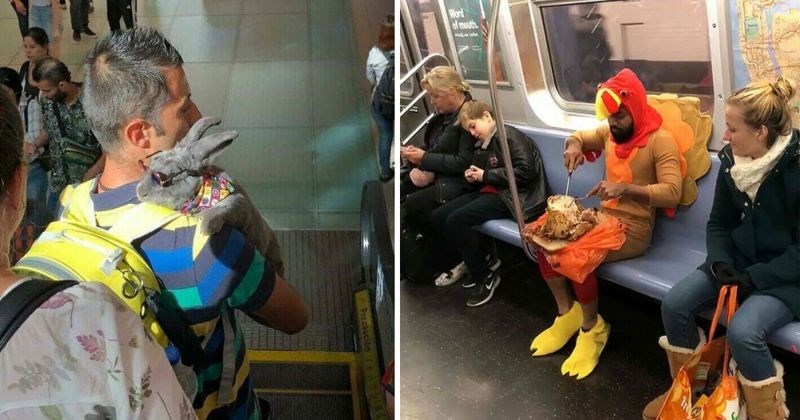 20+ totalno neobičnih prizora koje su ljudi vidjeli u podzemnoj