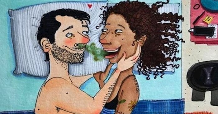 12 smiješnih stripova koji pokazuju da nije uvijek lako spavati s partnerom u istom krevetu