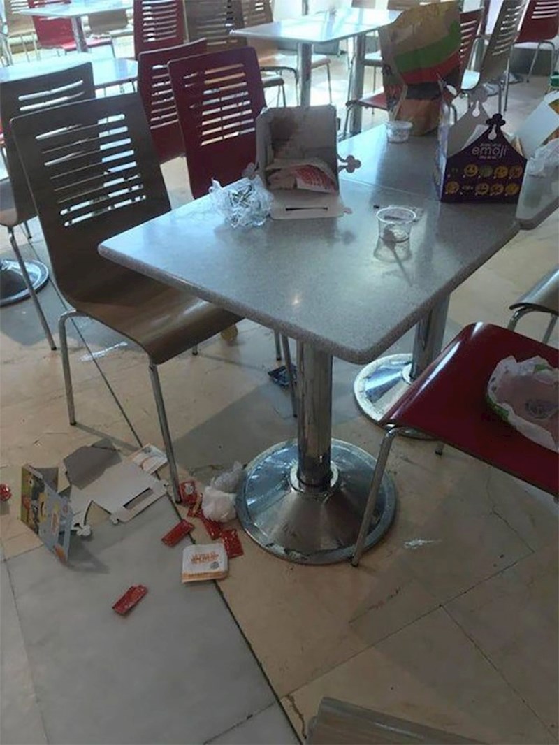 3. Ljudi koji ne počiste za sobom