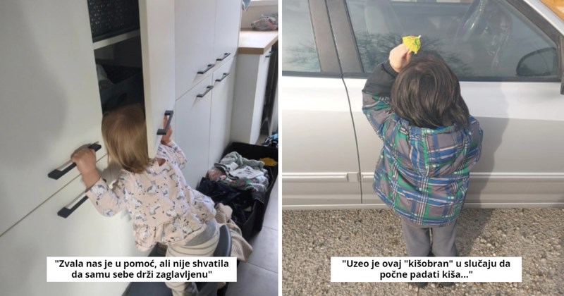15+ smiješnih fotografija koje savršeno pokazuju da se djeca vode nekom svojom logikom