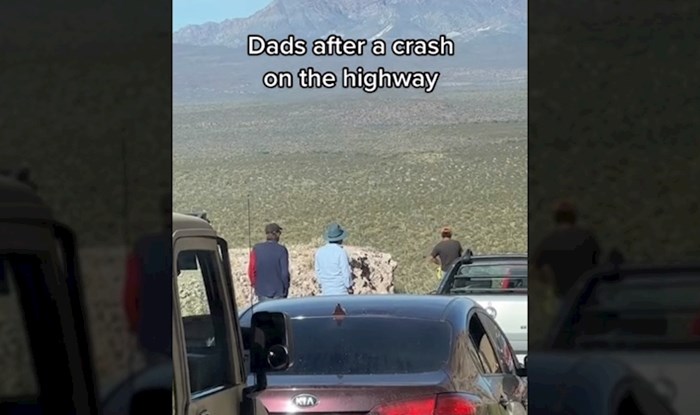 Smiješan video pokazuje kako se ponašaju svi tate nakon prometne nesreće, hit je na Instagramu