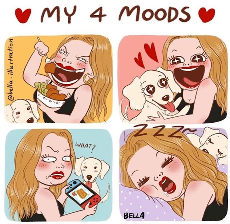 Moj vjerni prijatelji i moja raspoloženja