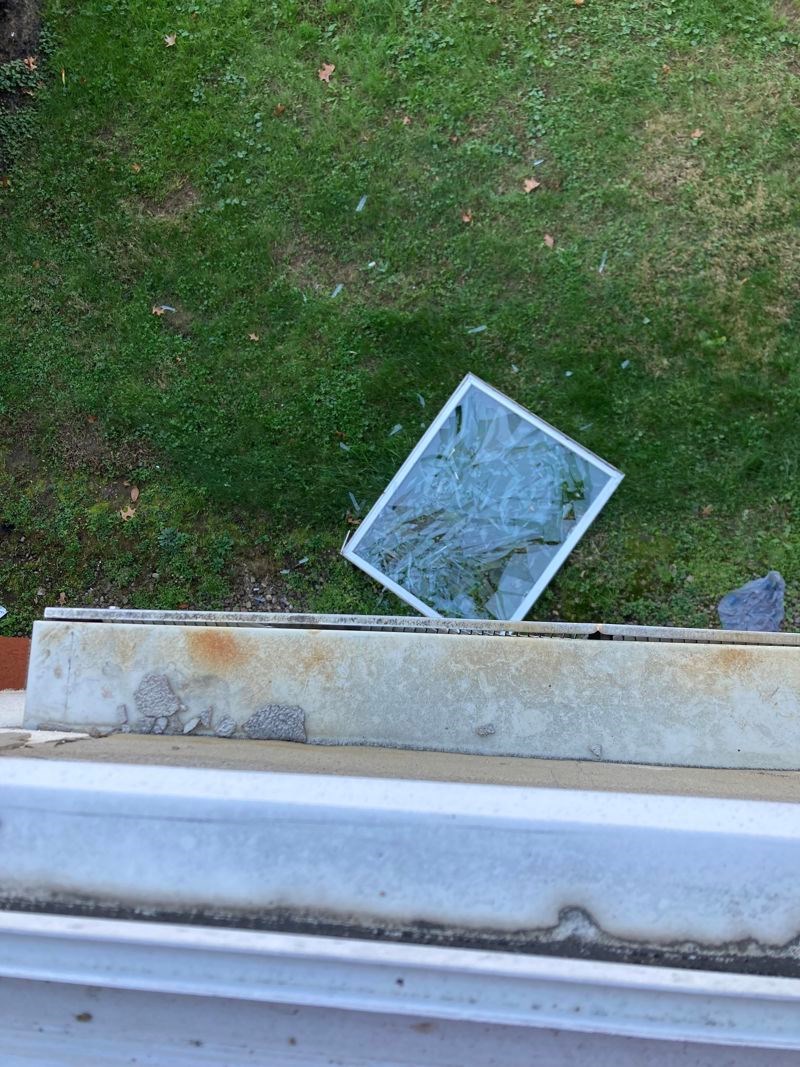 "A samo sam htjela oprati prozor..."