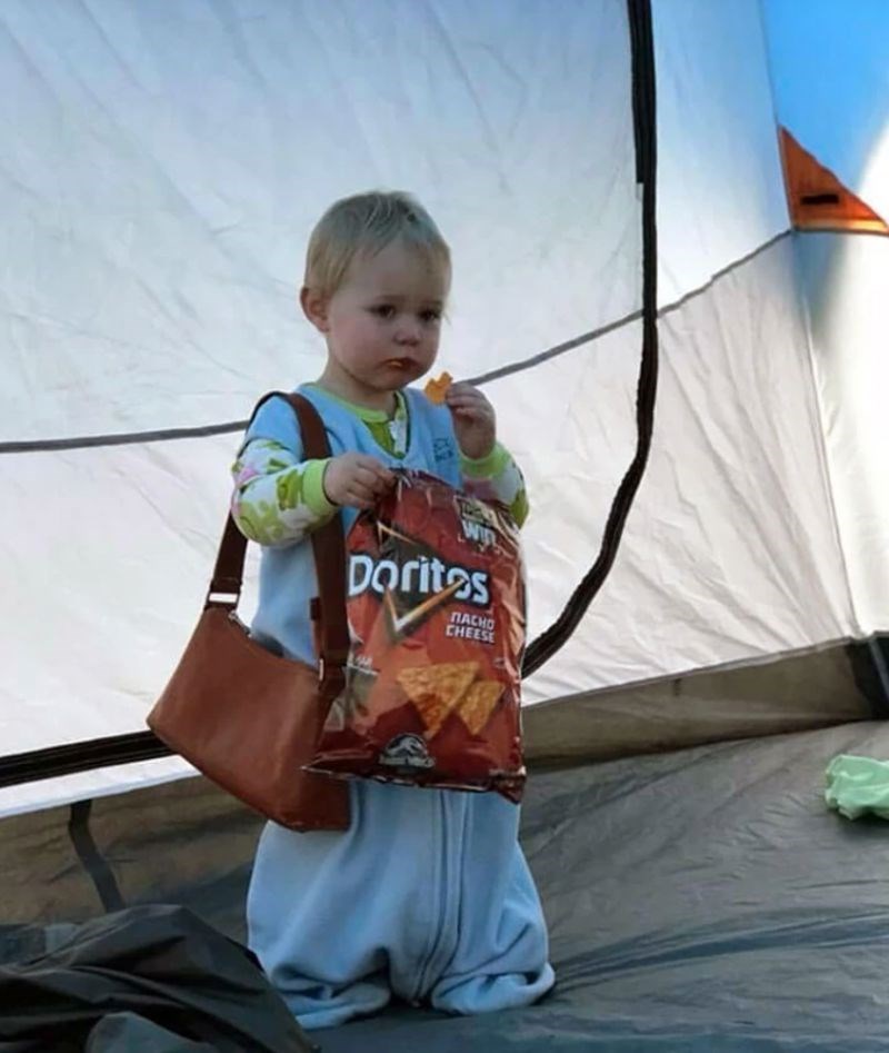 1. "Otišli smo na prvo kampiranje, ovako me probudila u 06:50..."