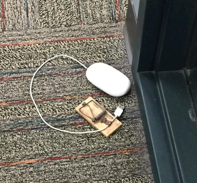 7. Netko je na poslu ulovio miša...