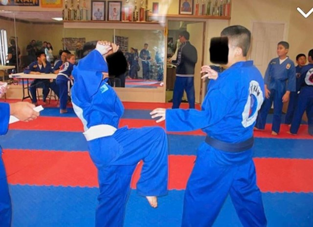 5. Izgleda kao da su dvije spojene slike