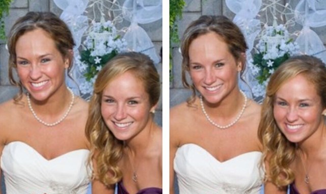 "Slika s mog vjenčanja samo je dodatno potvrdila da moja sestra i ja izgledamo kao blizanke, iako je između nas nekoliko godina razlike"