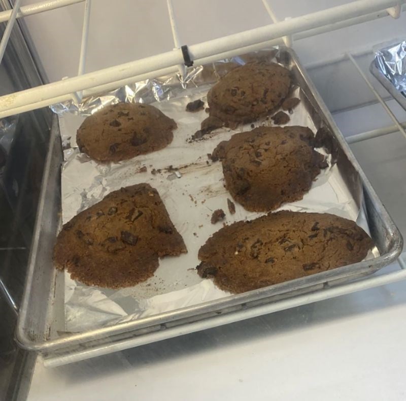 "Malo je reći da mi kolačići nisu ispali jestivo."