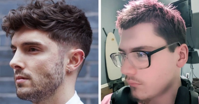 1. "Tražio sam da me frizer ošiša kao na slici. Ovo nije ni slično!"