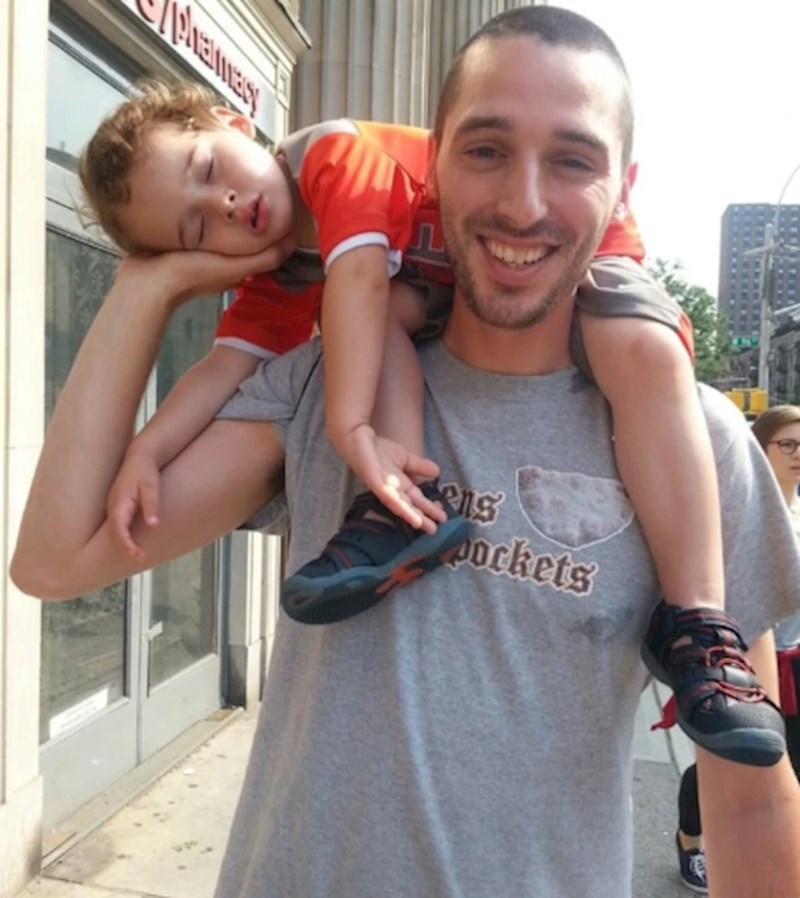 9. "Zaspao je i morao sam biti kreativan"