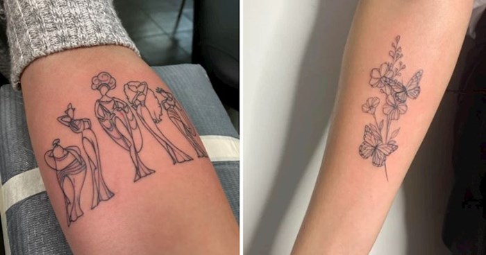 15+ obožavatelja minimalizma koji su svoje kreativne ideje pretvorili u predivne tetovaže