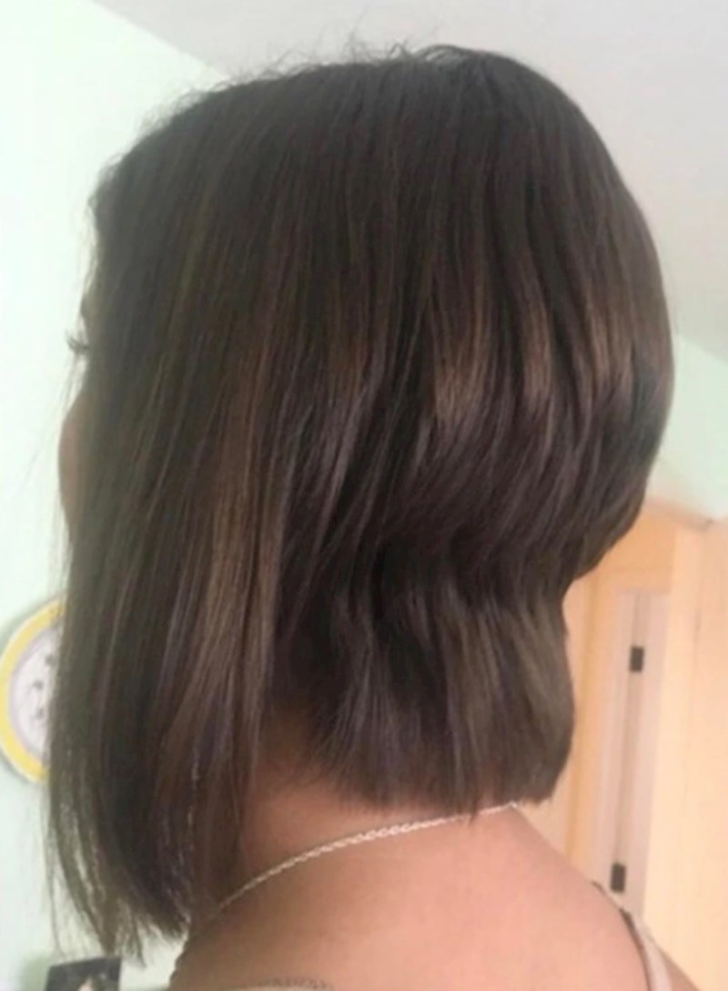 "Ne znam što je moja frizerka htjela postići s ovom frizurom, ali nije joj uspjelo"