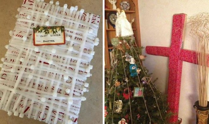 Ovi ljudi uspjeli su sve zbuniti pakiranjem svojih božićnih darova, pogledajte 20+ domišljatih ideja