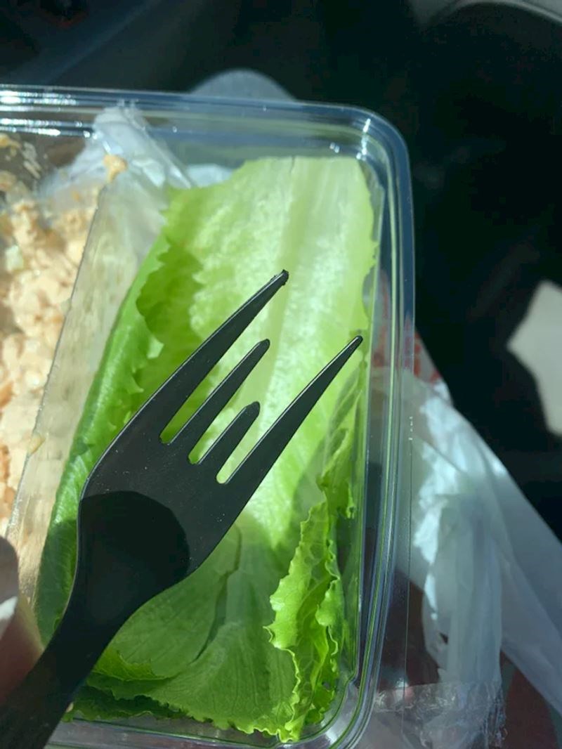 2. Ne, ovo nije slomljena vilica, tako je dizajnirana