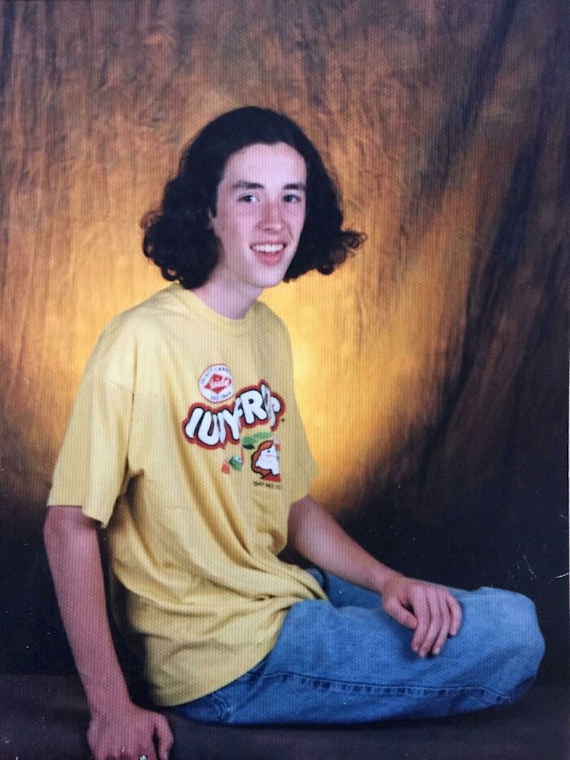 14. "Čovječe, izgledam kao ogroman štreber"