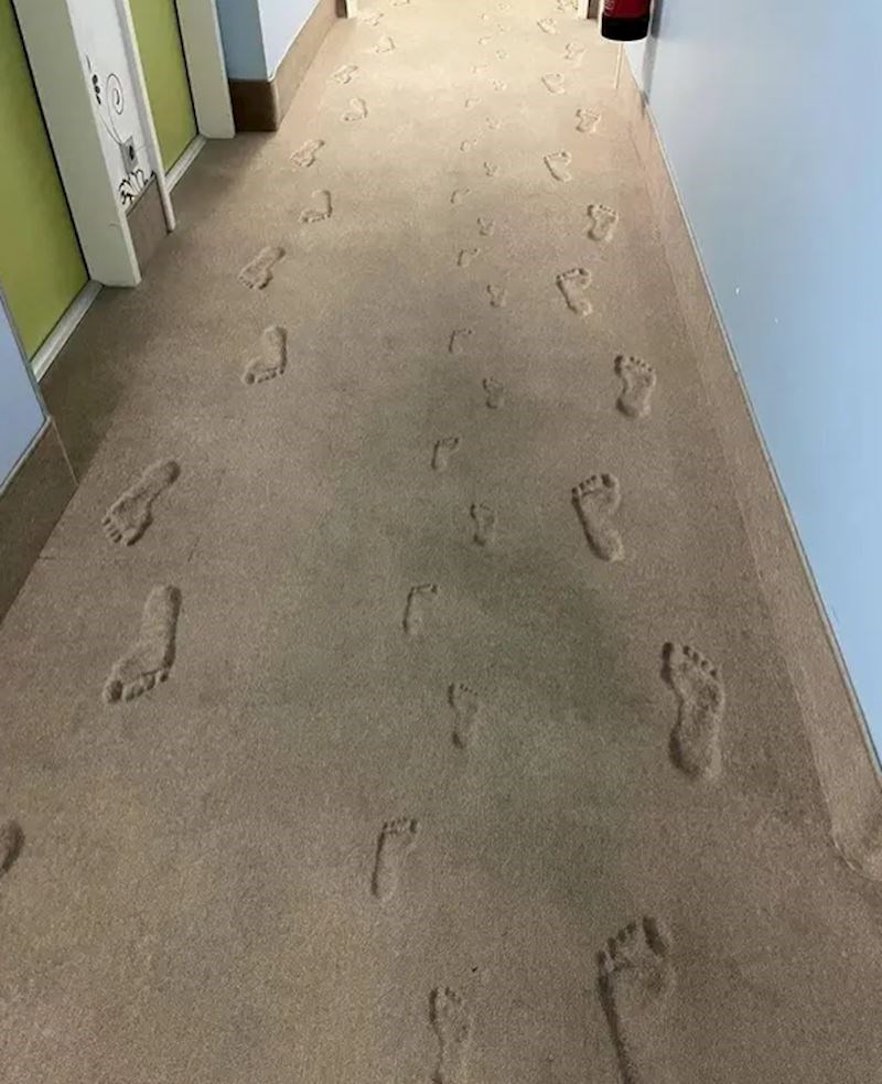 Tepih u jednom hotelu