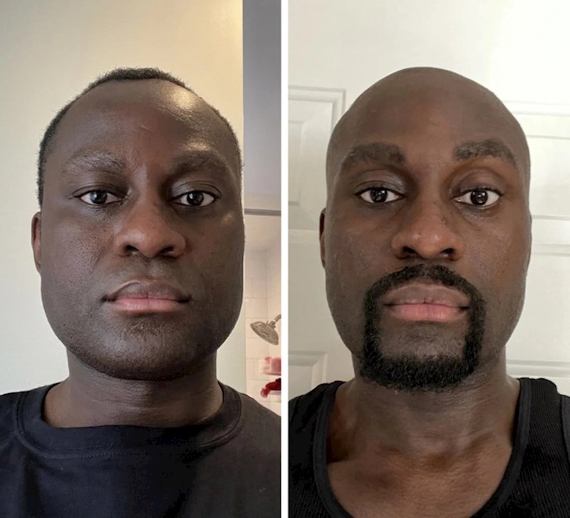 "Šišanje i puštanje brade bili su dovoljni da izgledam totalno drugačije, i ako mene pitate - bolje"