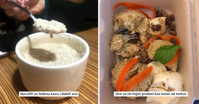 10+ puta kada su ljudi naručili hranu i piće u restoranima pa su ostali razočarani i gladni