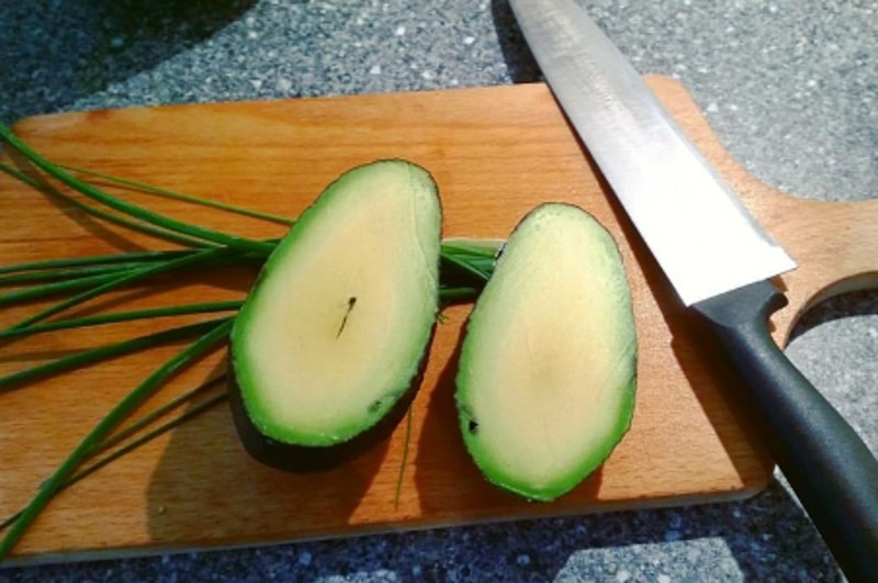 "Dobila sam najbolji avokado ikada."