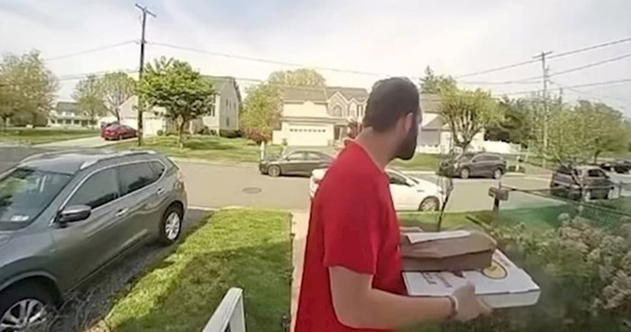 Dostavljač pizze oduševio ljude, pogledajte na koji je način policiji pomogao uloviti kriminalca