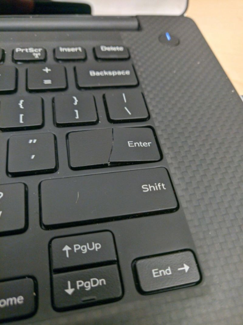 "Očito sam prejako stisnuo tipku..."