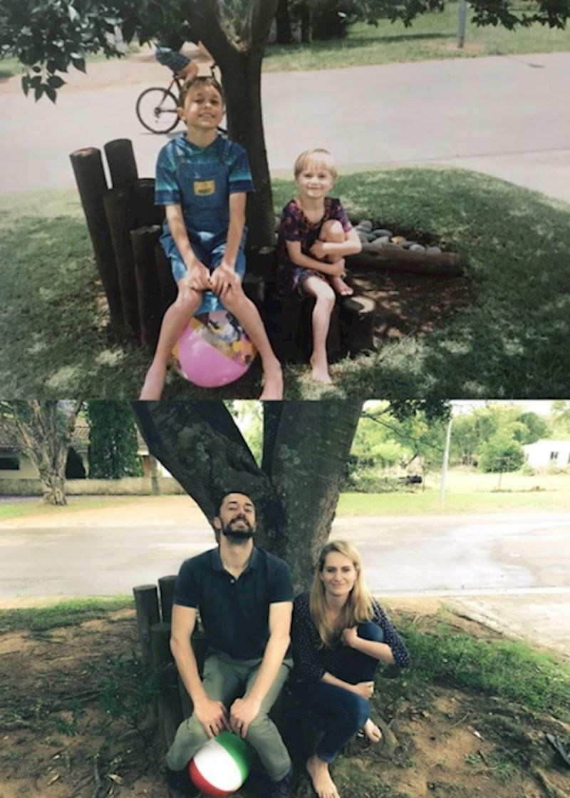 "22 godine kasnije evo nas na istoj lokaciji"