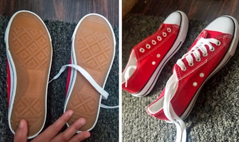 3. Poslali su mu dvije lijeve tenisice