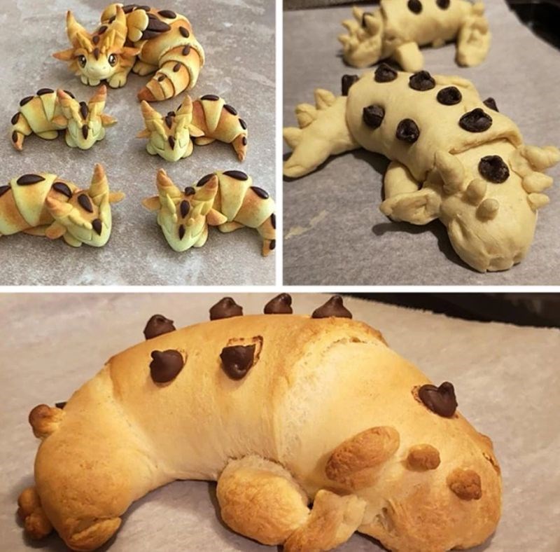 16. "Vidjela sam da je netko na Redditu uspio napraviti ove male slatke dinosaure. Moji ni ne izgledaju kao dinosauri."