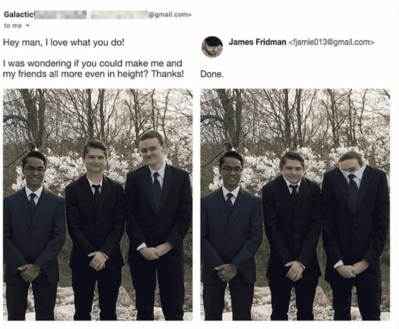 Možeš li nas sve učiniti jednako visokima?