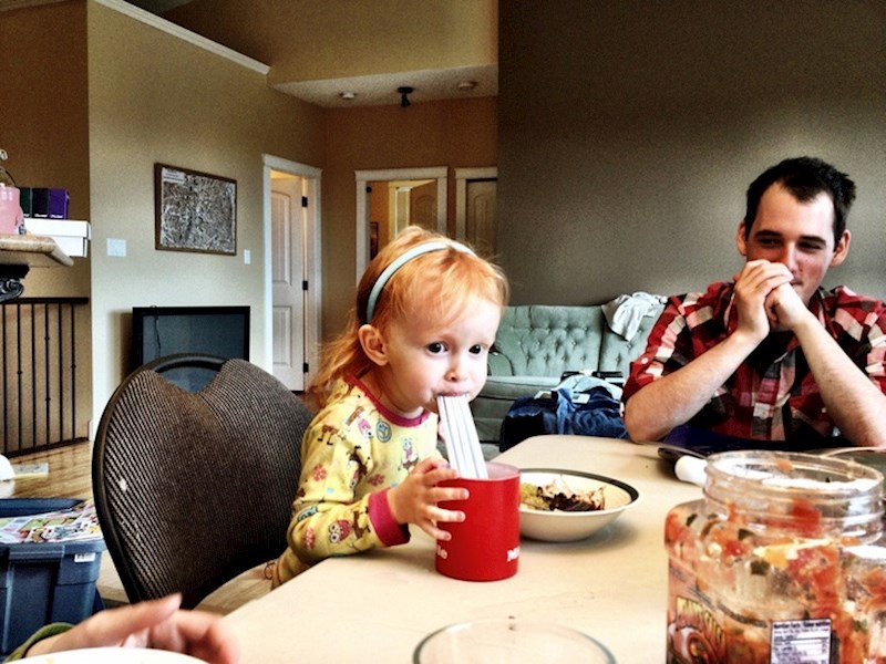 11. "Mojoj kćeri jedna slamka nije dovoljna"