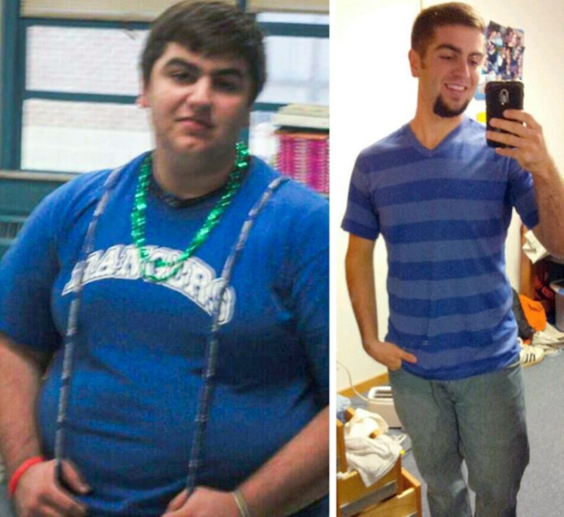 5. "Moj prijatelj je svaki dan u posljednje dvije godine pretrčao 4.5 kilometara, a evo kako danas izgleda nakon svog truda"