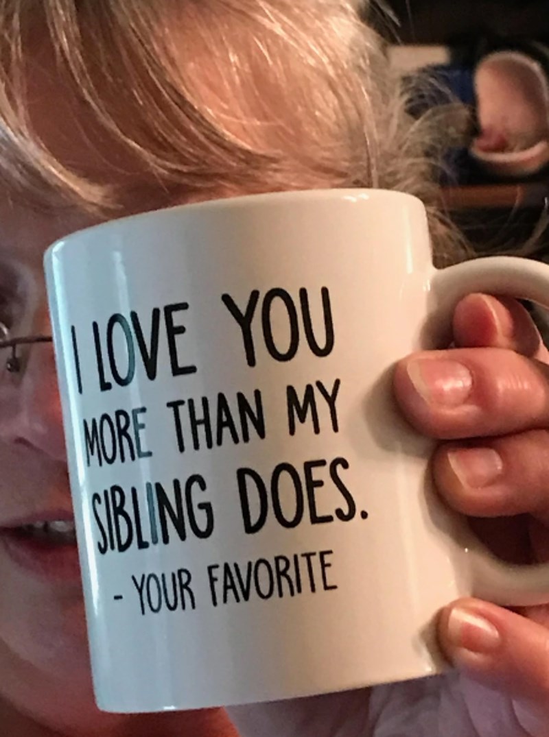 9. "Moj mlađi brat je jučer mami kupio poklon. Podmukao je."