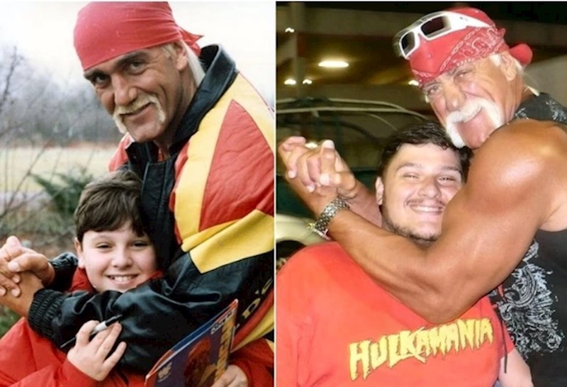 "Ja i poznati Hulk Hogan"