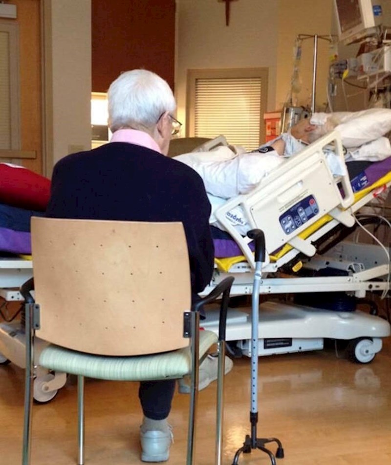 "On ima 90, a ona 86 godina. Nikad nisam vidjela da se netko voli kao njih dvoje"