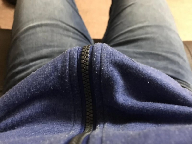 Kad se ovo dogodi nakon što zakopčamo jaknu.