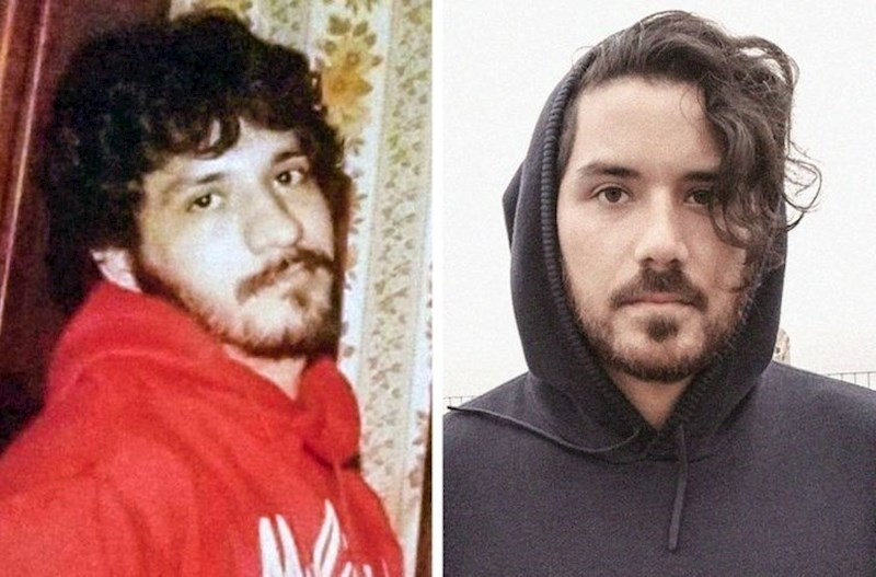 10. "Kažu da izgledam isto kao tata"