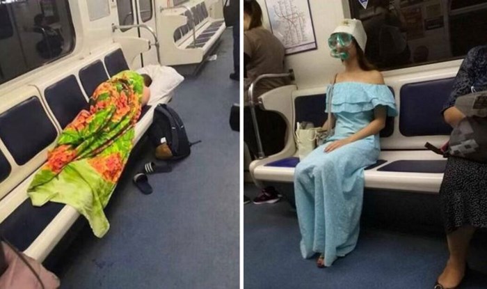 18 puta kada su ljudi u podzemnoj željeznici ugledali ekstremno čudne prizore
