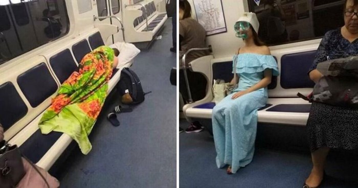 18 puta kada su ljudi u podzemnoj željeznici ugledali ekstremno čudne prizore